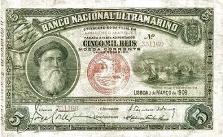 Mozambique 5.000 Réis, 1909 image