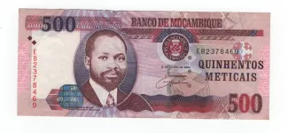 Mozambique 500 Meticais, 2006 image
