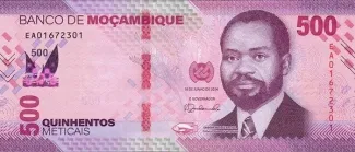 Mozambique 500 Meticais, 2024 image
