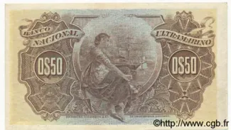 Mozambique 50 Centavos, 1914 reverse