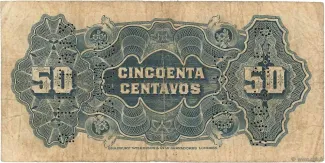 Mozambique 50 Centavos, 1931 reverse