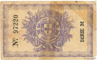 Mozambique 50 Centavos, 1941 reverse