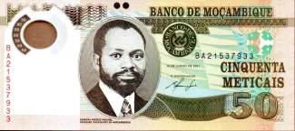 Mozambique 50 Meticais, 2017 image