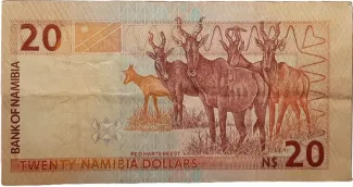 Namibia 20 Namibia, 1996 reverse