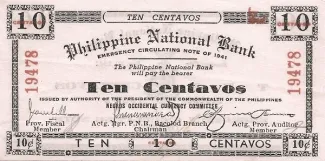 Negros 10 Centavos, 1941 image