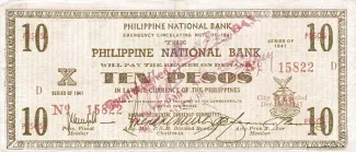Negros 10 Pesos, 1941 image