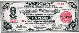 Negros 10 Pesos, 1942 image