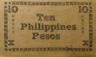 Negros 10 Pesos, 1944-1945 reverse