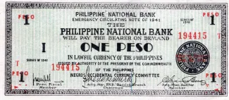 Negros 1 Peso, 1941 image