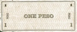 Negros 1 Peso, 1942 reverse