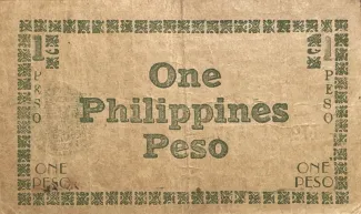 Negros 1 Peso, 1943 reverse