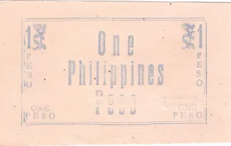Negros 1 Peso, 1944 reverse