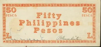 Negros 50 Pesos, 1943 reverse
