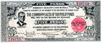 Negros 5 Pesos, 1942 image