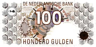 Netherlands 100 Gulden, 1992 obverse