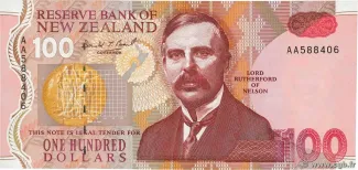 New Zealand 100 Dollars, 1992 image