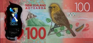 New Zealand 100 Dollars, 2016-2018 reverse