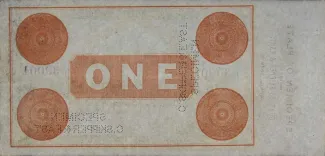 New Zealand 1 Pound, 1870-1890 reverse