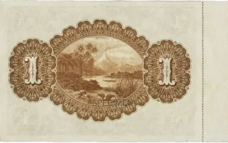 New Zealand 1 Pound, 1888-1898 reverse
