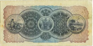 New Zealand 1 Pound, 1924-1925 reverse