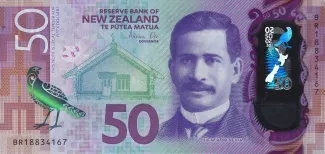 New Zealand 50 Dollars, 2021 image