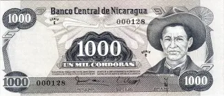 Nicaragua 1.000 Córdobas, 1979 image