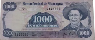 Nicaragua 1.000 Córdobas, 1984 image