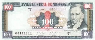 Nicaragua 100 Córdobas, 1997 image