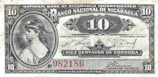 Nicaragua 10 Centavos, 1937 image