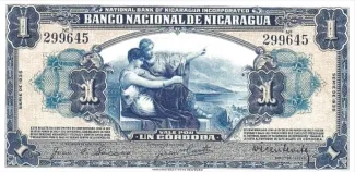 Nicaragua 1 Córdoba, 1938 image