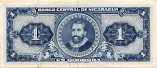 Nicaragua 1 Córdoba, 1962 reverse
