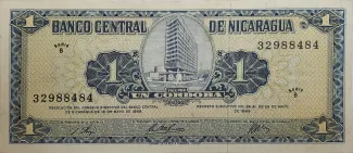 Nicaragua 1 Córdoba, 1968 image