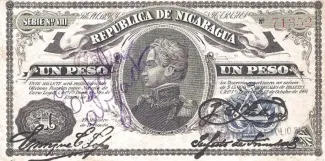 Nicaragua 1 Peso, 1894