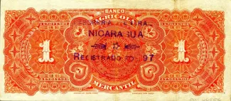 Nicaragua 1 Peso, 1896 reverse