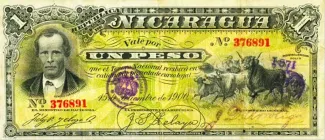 Nicaragua 1 Peso, 1900