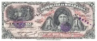 Nicaragua 1 Peso, 1906