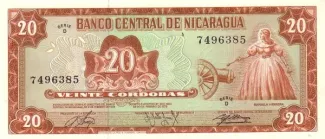 Nicaragua 20 Córdobas, 1978 image