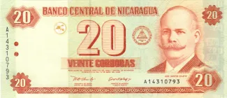 Nicaragua 20 Córdobas, 2002 image
