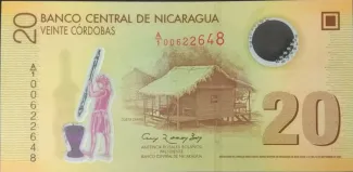 Nicaragua 20 Córdobas, 2007 image