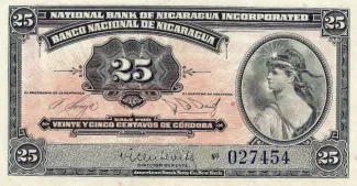 Nicaragua 25 Centavos, 1937 image