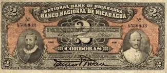 Nicaragua 2 Córdobas, 1918 image