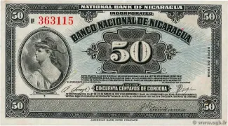 Nicaragua 50 Centavos, 1938 image