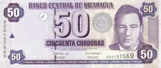 Nicaragua 50 Córdobas, 2002 image