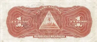 Nicaragua 8 Centavos, 1912 reverse