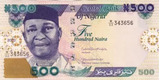 Nigeria 500 Naira, 2022 image