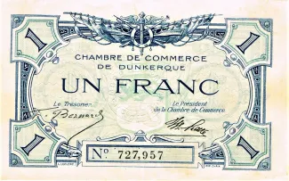 Nord, Department of 1 Franc,  image