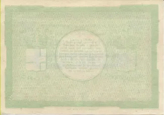 Nord, Department of 5 Francs, 1914 reverse