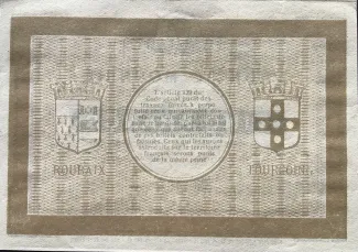 Nord, Department of 5 Francs, 1914 reverse
