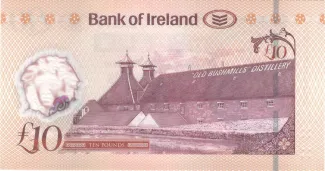 Northern Ireland 10 Pounds, 2017 reverse