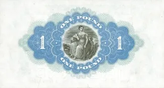 Northern Ireland 1 Pound, 1936-1943 reverse